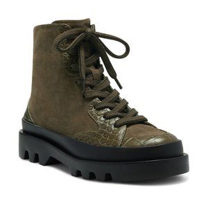Vince Camuto Korigan Leather Lug Sole Boot
